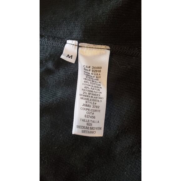 Rare Y2K Vintage Juicy Monogram Diamond Ring Black Hoodie M Zip-Up - Picture 8 of 9